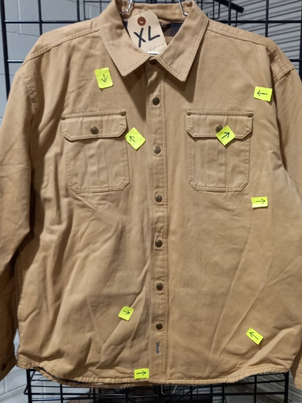 Bountyman Concealed Carry Shirt Jacket - Barnwood Tan | XL - Picture 3 of 11